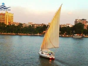 Croisière en felouque au coucher de soleil au Caire avec BBQ Buffet
