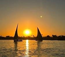 Felucca l’île Banane Louxor